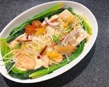 清蒸鮭魚豆腐作り方10写真