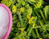 リカちゃん♡【野草】菜の花甘酢【春】作り方3写真