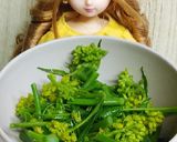 リカちゃん♡【野草】菜の花甘酢【春】作り方7写真