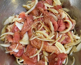 新玉ねぎの生姜焼き作り方2写真