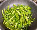 時短メニュー！細切りピーマンのたらこ炒め作り方3写真