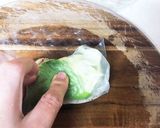 サラダチキンと大葉の生春巻き作り方5写真