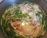 水餃子入り中華風スープ作り方1写真