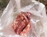 スペアリブとパルミットの煮物♪圧力鍋！作り方3写真
