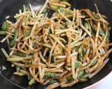 朝昼夕♪美味♪簡単♪土筆と桜えびの卵とじ作り方2写真