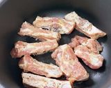 スペアリブとパルミットの煮物♪圧力鍋！作り方4写真