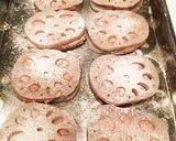 簡単★れんこんのはさみ焼き作り方5写真