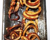 おうちで簡単に、お祭りのイカ焼き☆作り方4写真