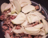 玉ねぎと豚肉炒め　ポン酢＆焼肉のタレ作り方7写真