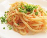 〖 レンチン簡単！明太子マヨうどん 〗作り方3写真