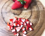 ♡いちごのココナッツミルクシェイク♡作り方1写真