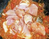 バターチキンクリームチーズカレー作り方4写真