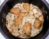 タケノコご飯で簡単リメイク★焼きおにぎり作り方7写真