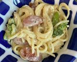 フライパンでカルボナーラ作り方9写真