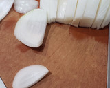 ほうれん草と新玉ねぎのクリーム煮作り方1写真