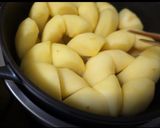 リンゴを炊飯器に入れるだけ柔らかリンゴ煮作り方8写真