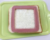 モーニングハムのビスマルク風トースト作り方6写真