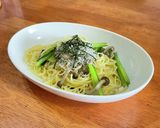 しめじ小松菜しらすパスタ作り方5写真
