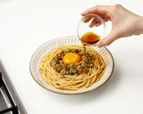 絶品、とろっと卵の納豆まぜ麺作り方4写真