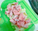 キャベツと豚肉のレンチンスピードレシピ作り方1写真