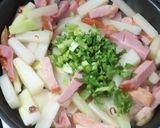 大根とベーコンのピリ辛醤油炒め作り方5写真