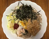 某烈火ふうサバ缶と納豆のひっぱりお蕎麦作り方8写真