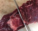 ステーキに☆筋のとり方☆作り方6写真
