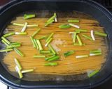 ワンパンレシピ⭐釜玉風ねぎパスタ作り方3写真