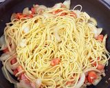 ツナと野菜のフレッシュパスタ作り方7写真