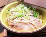 おひとりさま用♡簡単豚しゃぶ蒸し作り方6写真