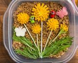 遠足弁当(たんぽぽ弁当】作り方2写真