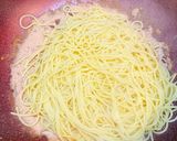明太子クリームパスタ作り方4写真