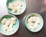 全てレンジ中華風オイスタースープ味湯豆腐作り方3写真