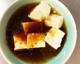 全てレンジ中華風オイスタースープ味湯豆腐作り方5写真