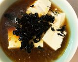 全てレンジ中華風オイスタースープ味湯豆腐作り方6写真