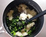 菜の花と塩昆布のポテトサラダ。作り方8写真