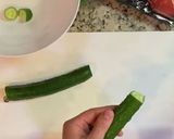 きゅうりとトマトのサラダ作り方1写真