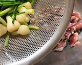 ノビルとホタルイカの酢味噌和え作り方2写真