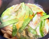 【簡単！あと1品】ちくわと絹さやの卵とじ作り方6写真