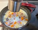 野菜たっぷりクラムチャウダー作り方11写真