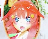 グラデーションヘア作り方☆春巻の皮アート作り方8写真