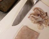 イカとトマトのサラダ作り方1写真