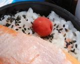 簡単シーフードグラタン入り焼き鮭弁当覚書作り方6写真