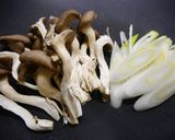 簡単！ひらたけの卵炒め作り方1写真