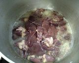 サテ・トムと鶏肝の旨煮(ダイエット)作り方3写真