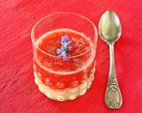 甘酒(甘麹)にフレッシュすりおろし苺作り方5写真