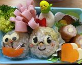 3色団子おにぎり ドラえもんキャラ弁作り方9写真
