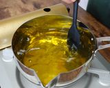 ビール風ゼリー（華麗なる一枚）作り方4写真