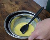 黄色のグラサージュ作り方4写真