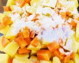 片栗粉でほくほくアスパラジャーマンポテト作り方4写真